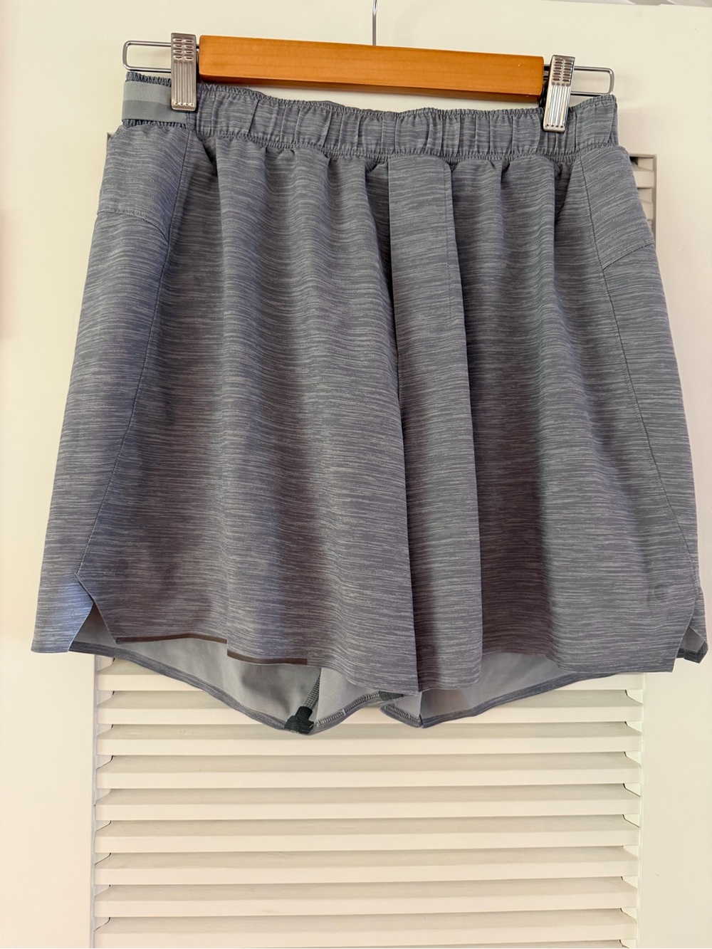 lululemon athletica Men’s Athletic Shorts — Heathered Gray
